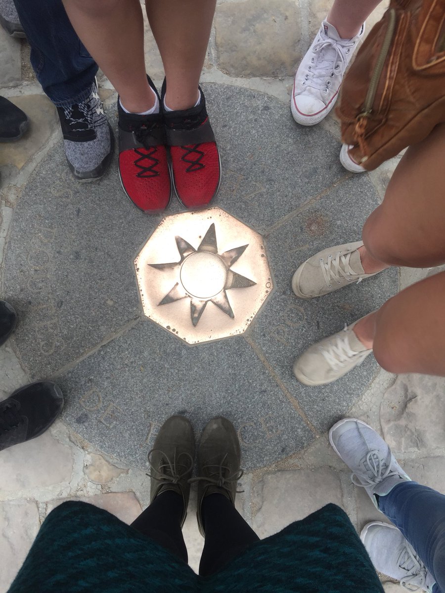 ehs_worldlang's tweet photo. At the #kilometerzero for #france outside #notredamedeparis #Paris #ehsabroad https://t.co/rHlgmLInNR