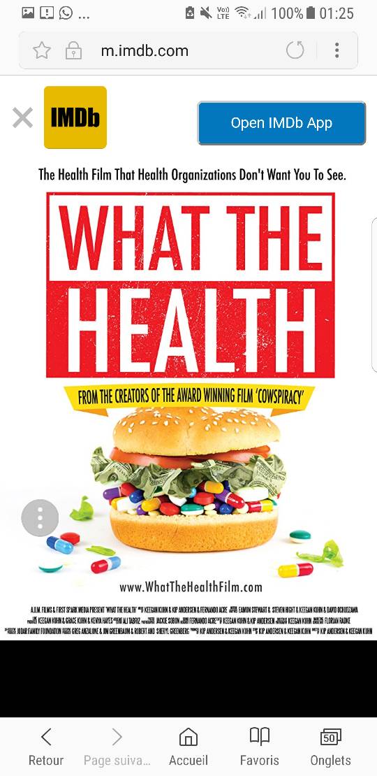 Oh lala! Le genre de documentaire qui te donne envie de ne manger que des légumes jusqu'à la fin de tes jours!!! 😫😫😫 Dispo sur <a href="/NetflixFR/">ǝɔuɐɹℲ xᴉlɟʇǝN</a> #WhatTheHealth #FaisPéterLeJusDeCarotte