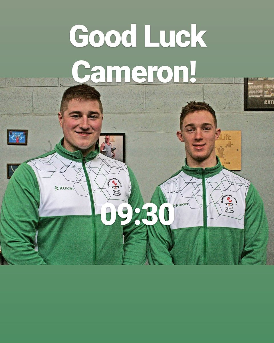 golift_wlc's tweet photo. Good Luck Cameron Montgomery!

Give it your all!! @GoTeamNI @GBWeightLifting @MaryPetersTrust @ANBorough  @ANBoroughMayor @niweightlifting #sharethedream @SportNINet @gc2018 @thecgf @GC2018 @BelTel @nigelringland @BelLiveSport @BBCSPORTNI https://t.co/PVkekEQlFW