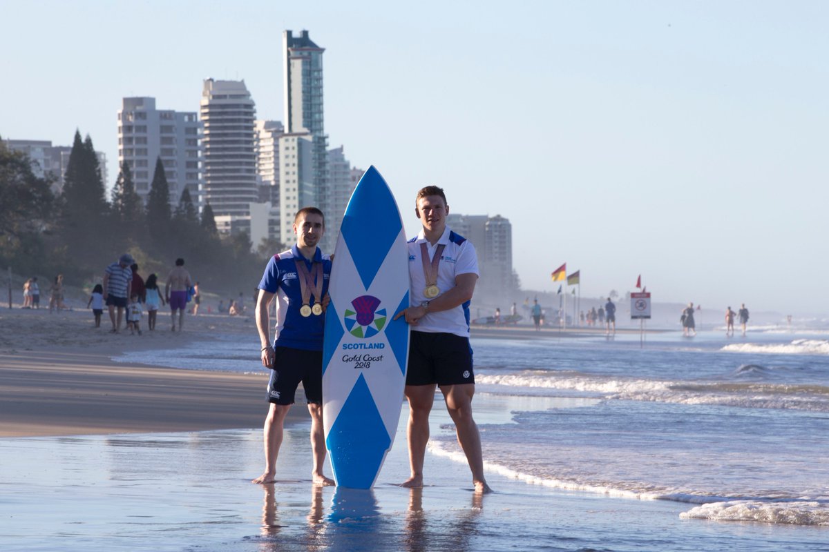 jeffholmes24's tweet photo. had lot of fun and what stunning location @GC2018 with our @Team_Scotland gold medal winners @neilfachie @MattRotherham #TeamScot2018 https://t.co/MsyVRgGv9A