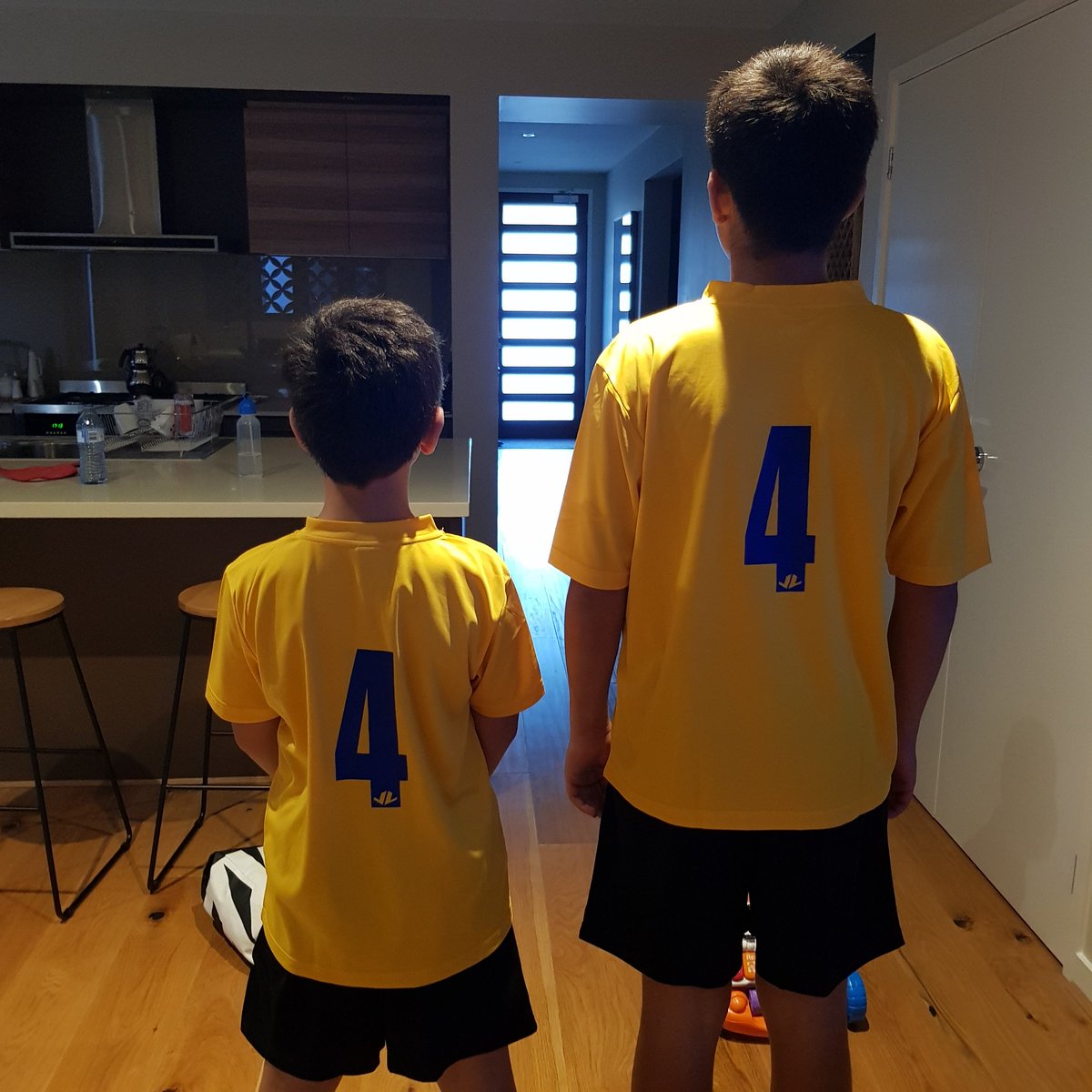 volks2911's tweet photo. When my boys got given their football jerseys πππ #somechoice #VVD #YNWA #WeAreLiverpool https://t.co/MMwUsLyvQu