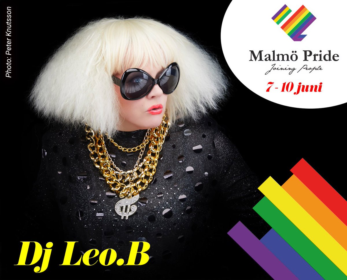 Bekräftat! DJ Leo.B Kommer att spela på Malmö Prides officiella fest på Moriska Paviljongen. Hits från både då och nu utlovas + lite schlagers mellan varven = Raj-raj i 180!!