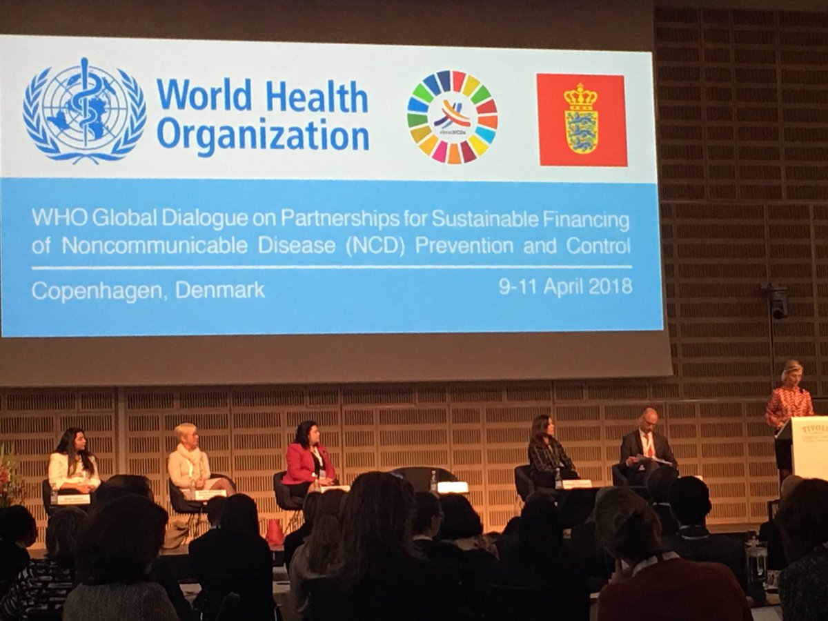 Yes! ‘None of the best solutions are created in a vacuum - they are created in dialogue’ #NCDdialogue #BeatNCDs
