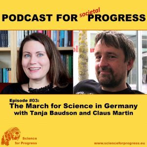 SciForProgress's tweet photo. The #MarchForScience is this Saturday! And for our current #podcast episode we talked to the coordinators of the March for Science in Germany, @ScienceMarchGER!
#science #progress #adademia #progressive #society #politics #Germany
https://t.co/HxrmuxI6AU https://t.co/flIpuZ91du