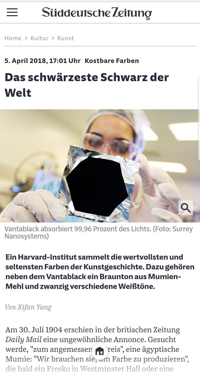 sms2sms's tweet photo. das schwärzeste schwarz der welt @hoho0101 @prixars #NextIdea 2010 @ArsElectronica https://t.co/HqBTg36kGd https://t.co/Htu5WBPPLv