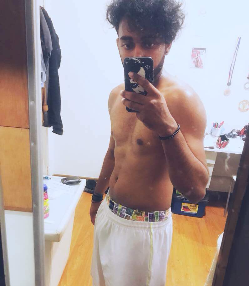PremD7's tweet photo. Progress post 1 : It’s been a month, more to come 🌈
#RockinMyRainbowBoxers #PremD 💪🏻 https://t.co/C3JPrxUqNS