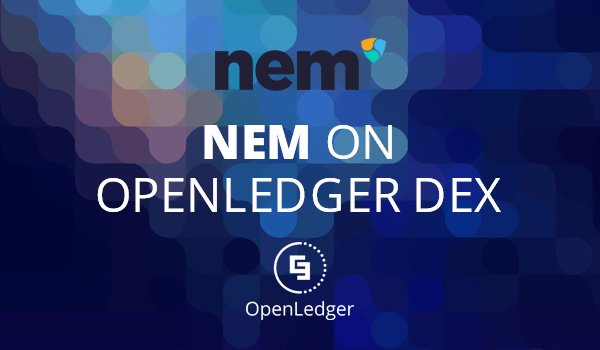 OpenLedgerDEX's tweet photo. #NEM ( #XEM ) now tradable on #OpenLedger #DEX exchange
Welcome @NEMofficial  !
https://t.co/lXUnbhCDdB
$XEM #NEMTraders #crypto #cryptocurrency #blockchain #fintech #Bitshares #BTS #decentralized #Bitcoin #BTC https://t.co/vWIlTSdOV9