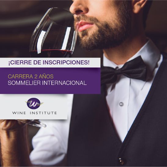 WineInstituteCL's tweet photo. ⚠CIERRE DE INSCRIPCIONES: ÚLTIMA SEMANA⚠
🍷 SOMMELIER INTERNACIONAL
🌎 Capacítate y viaja por el mundo haciendo lo que más te gusta | Inicio: #ABRIL | Consúltanos por mensaje privado y te responderemos a la brevedad | ¡Súmate a la #ExperienciaWine! https://t.co/9bSiyakfHu