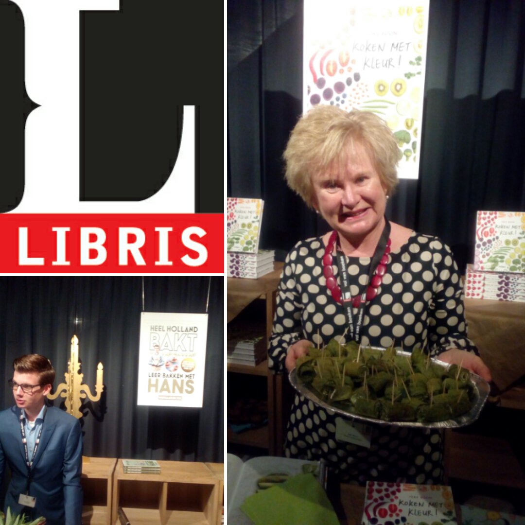 VDVelde_Assen's tweet photo. Ondertussen doen collega's Nynke en Carola inspiratie op op de @Librisnieuws Inspiratiedag. #nieuweboeken #libris2018 #lunch @jokeboon https://t.co/YDivi6ad4i