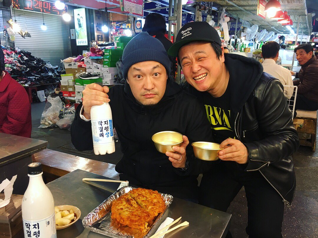 LEEYONGWON&amp;TATSUYA 
ソウルの広蔵市場！(クァンジャンシジャン)いよいよ明日！
宜しくお願いします！🤓