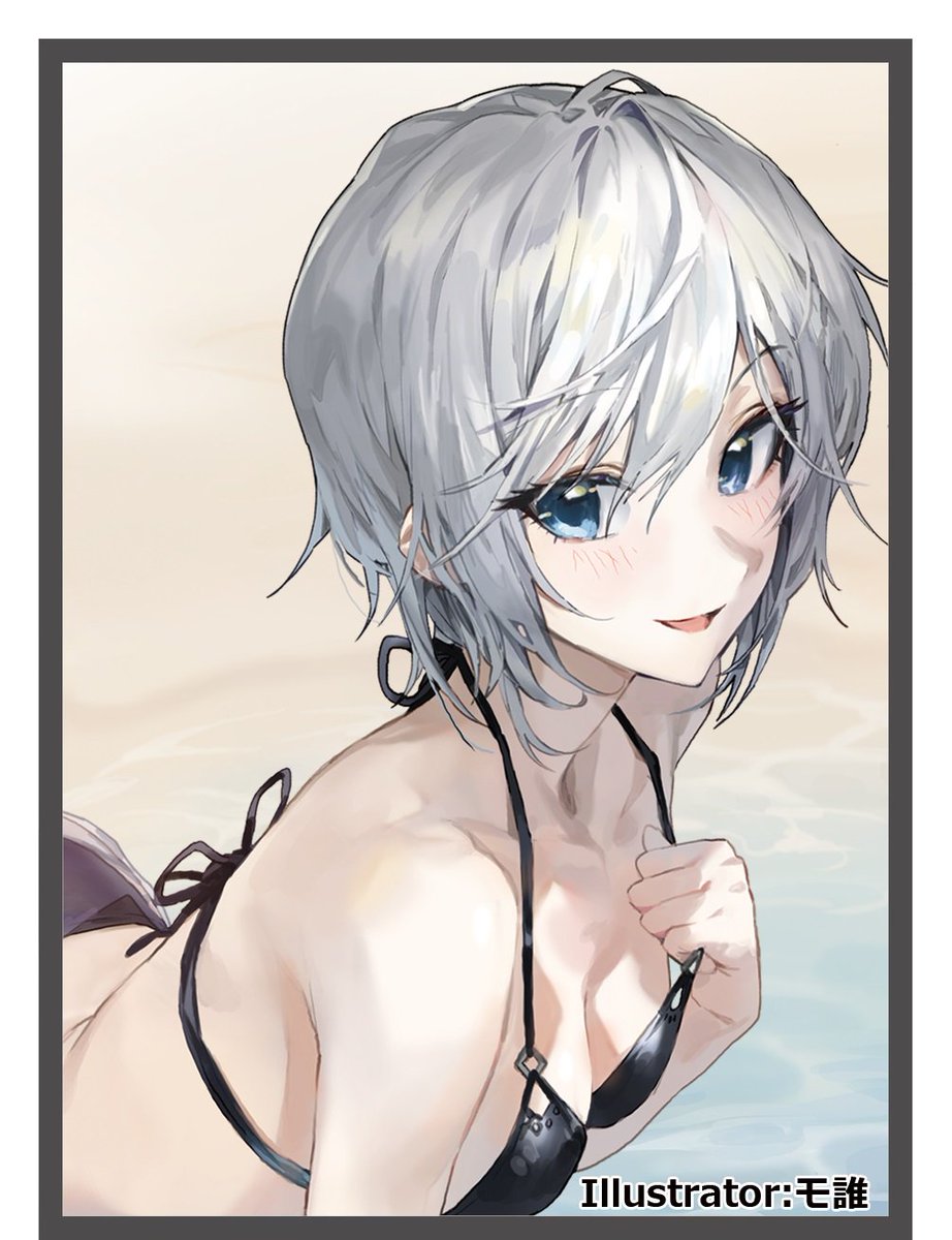 Comic1☆13新作情報①
モバマスより、「水着アナスタシア&水着楓&水着文香」のスリーブ&プレイマットになります。 
イラストはモ誰様(@jeonghee1414)になります! 