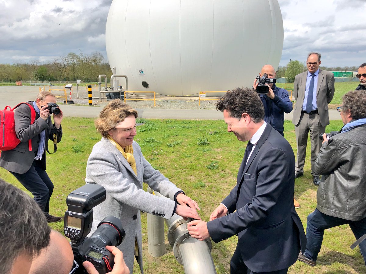 AngersMetropole's tweet photo. #Angers Loire Métropole injecte du biométhane dans le réseau de distribution de gaz naturel exploité par @GRDF https://t.co/CSUFMd6cjN