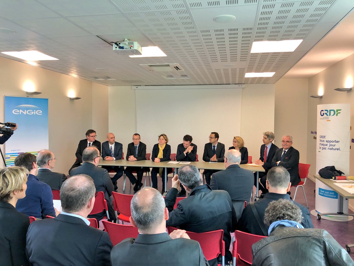AngersMetropole's tweet photo. #Angers Loire Métropole injecte du biométhane dans le réseau de distribution de gaz naturel exploité par @GRDF https://t.co/CSUFMd6cjN