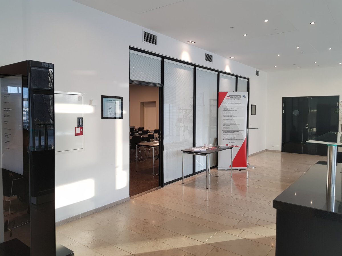 The sessions have started. Our session starts at 4.15pm where will explain how to use our TrustBroker products to reduce the risk of a GDPR breach.