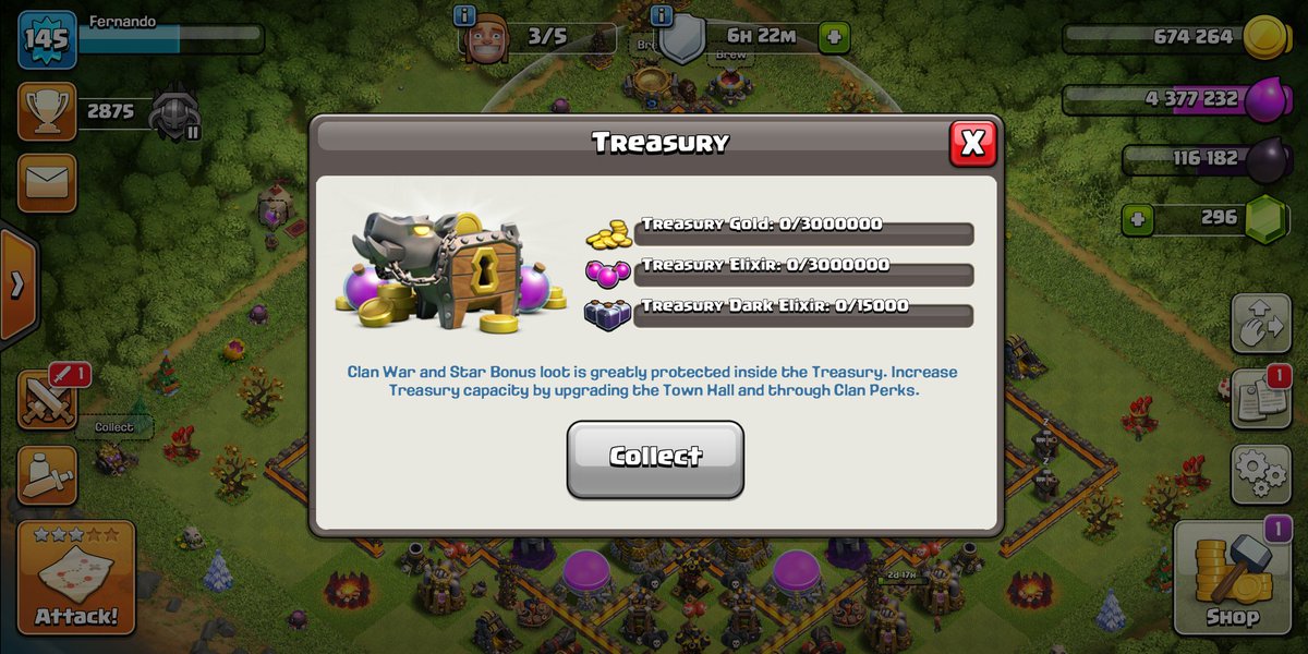 When you do one successful hit up and you already lose loot because you're clan castle can't hold enough of anything... <a href="/ClashofClans/">Clash of Clans</a> wanna fix this?