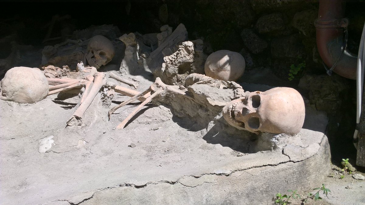 ClassicsLSF's tweet photo. @LGSGrammar @LboroHighSchool Face to face with death at Herculaneum #pyroclasticsurge https://t.co/ETByyCpafg