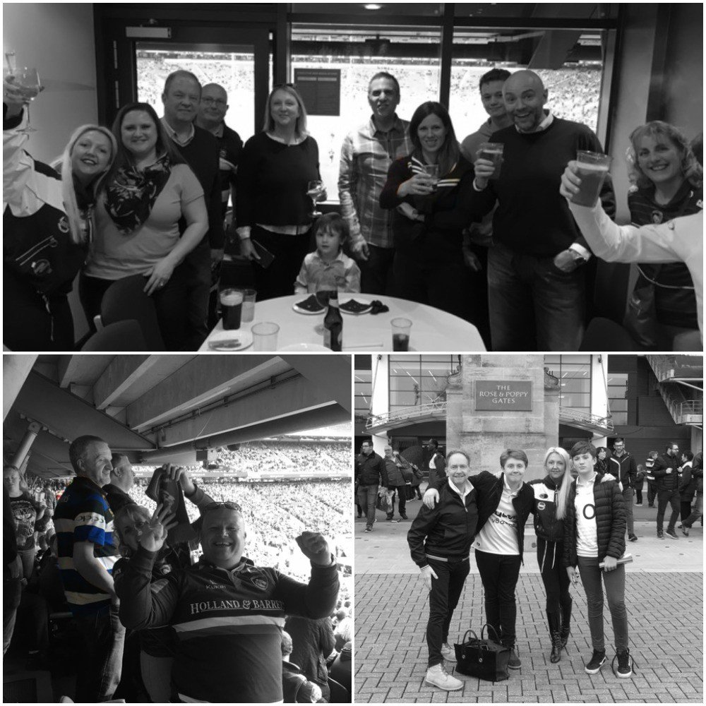 JuiceRecruit's tweet photo. The Juice team had a great day at #TheClash2018 at Twickenham on Saturday.
Thanks to @BR_Foundation and @bathrugby for putting on a fabulous day.
Congrats to @LeicesterTigers  on the result! https://t.co/P8JefSZnQO