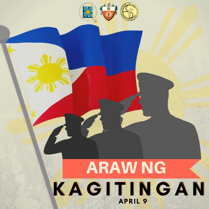 UST_CESC's tweet photo. Maligayang Araw ng Kagitingan, Eduk!
Sa Araw ng Kagitingan, muli nating balikan ang pagkabayani sa bawat puso ng mga mamamayang Pilipino.
#OneCESC https://t.co/64MgjWIjDz