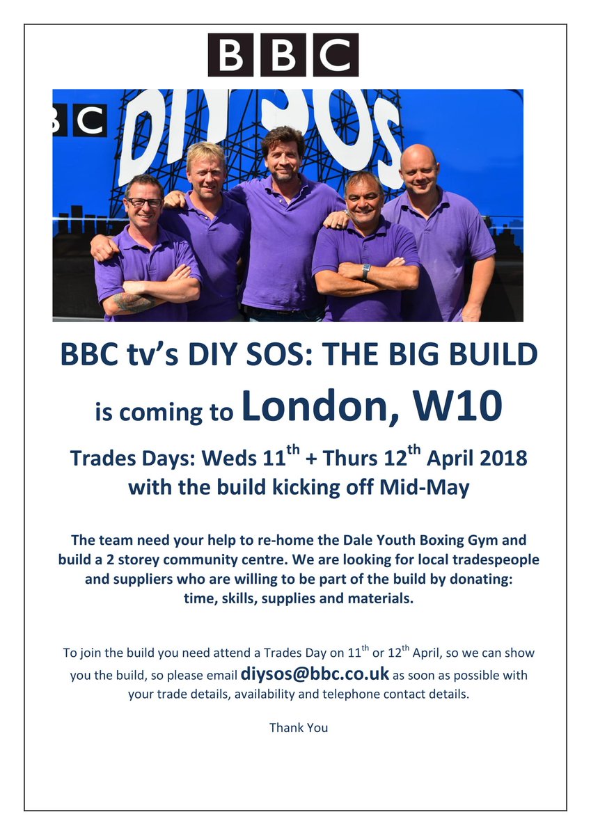 DIY SOS tweet media