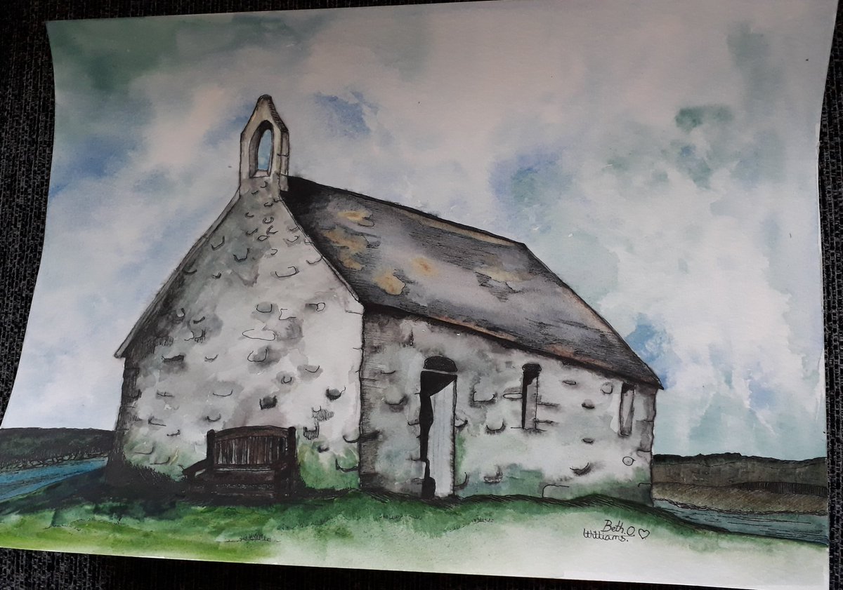 Beths_paintings's tweet photo. Latest water colour painting finally finished and ready for framing. #painting #Anglesey #welshart #bethspaintings #bethsgallery #angleseyopenstudios #penysarn https://t.co/G0ECMqrxx2