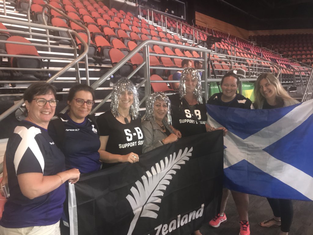 G84JNC's tweet photo. Frustrating first quarter girls but 3 really well contested quarters made for a brilliant game. Score defo not representative of the match you took to NZ. Onwards and upwards xoxo #gcnetball2018 @ScotThistles https://t.co/KNa2ltcr1z
