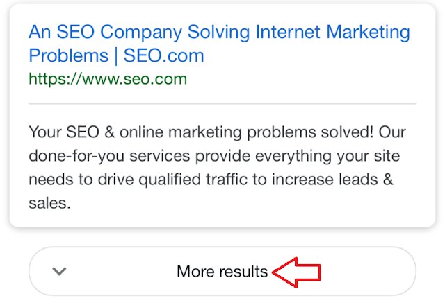 semrush_fr's tweet photo. #Google confirme officiellement tester un bouton "Plus de résultats" https://t.co/bYHPLSXiMd via @arobasenet #SEO https://t.co/6rZImNcBJO