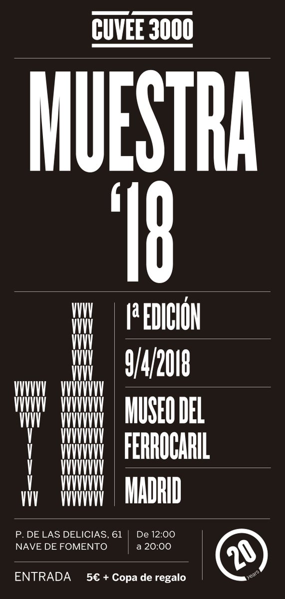 Doriroga's tweet photo. Hoy lunes 9 de abril se celebra en el Museo del Ferrocarril la Muestra 2018 de Cuvée 3000. #Cuvee3000 #Muestra18 #Muestra2018Cuvee3000 @MariaLuisadelAmo https://t.co/LfBPqgcpbl