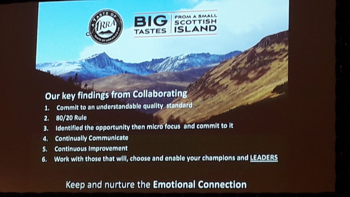 Listening to some great advice for rural collaboration at #OECDrural development conference