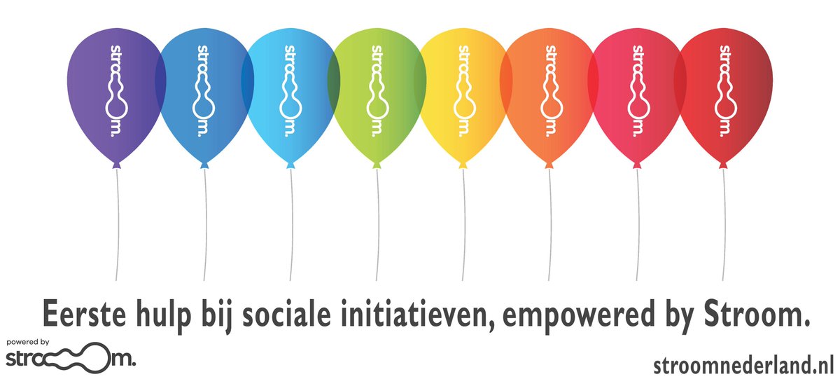 StroomNederland's tweet photo. Powered by Stroom! 120 vrijwilligers die als stroomversneller, -ambassadeur en matchmaker 45 sociale initiatieven hebben versterkt. Lees de belangrijkste resultaten van stichting Stroom Nederland in ons jaarverslag 2017: https://t.co/7n0jK1ZrIz https://t.co/ylNemkRgw9