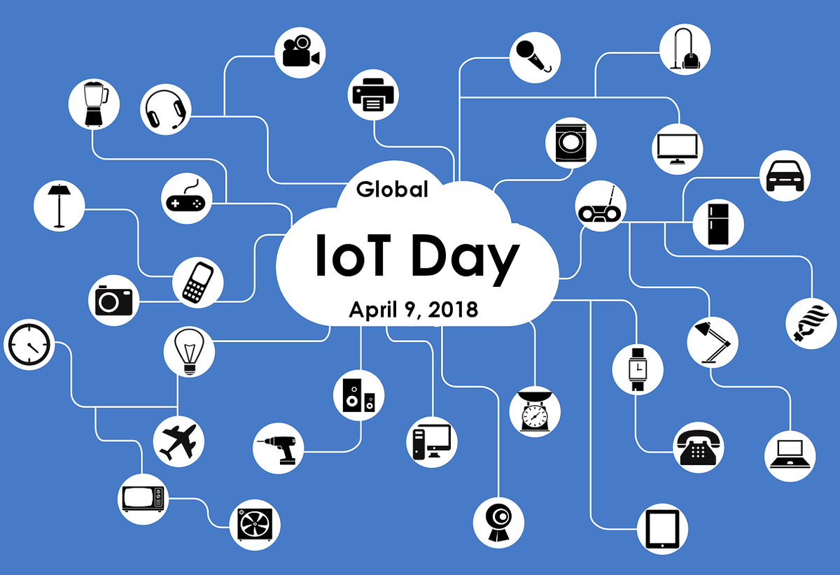 EventsOfThings's tweet photo. Today is IoT Day!
https://t.co/jPbf8s0qLO
#GlobalIoTDay #IoTDay #InternetOfThingsDay #IoTDay2018 https://t.co/DmjM5YhcPm