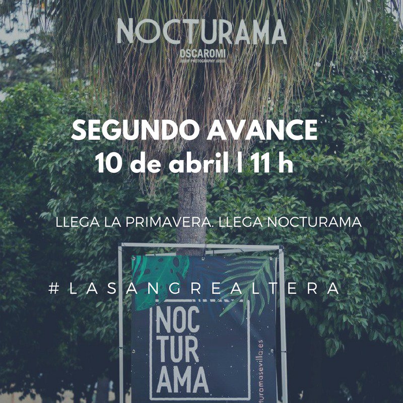 nocturamaseviya's tweet photo. Pues eso, chicos y chicas, que mañana por la mañana nos toca desvelar un segundo avance de la programación de #Nocturama18, un avance de esos que #lasangrealtera 💚 ¡Atención máxima a vuestros dispositivos portátiles y demás artilugios de la modernez tecnológica! 🌴📡 https://t.co/X7B8cpTbf8