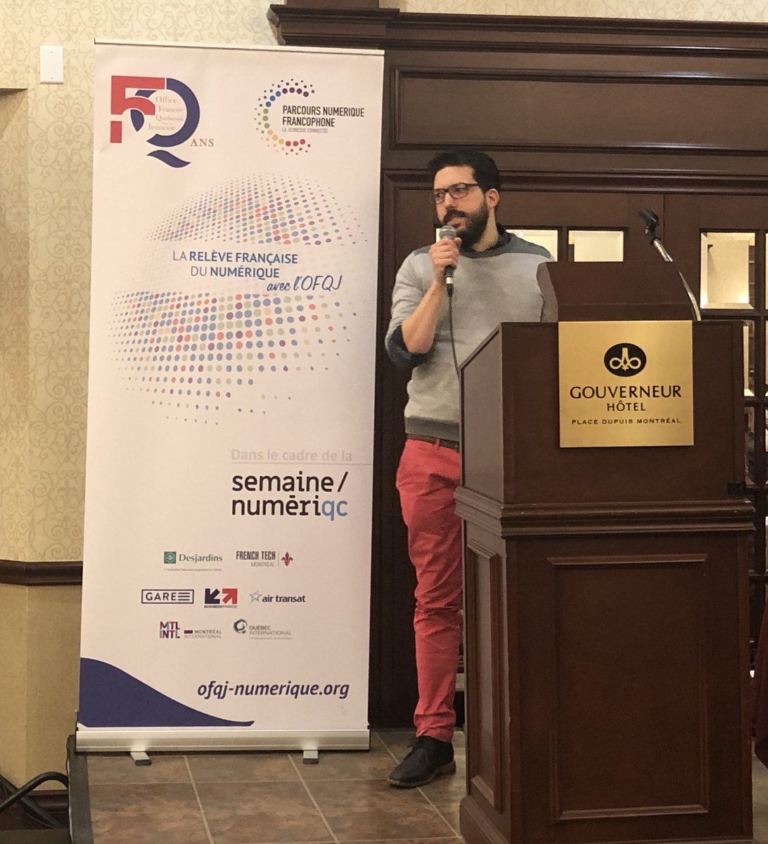 ofqj_france's tweet image. Témoignages d’entrepreneurs français implantés au #QUÉBEC grâce au programme export OFQJ ! Ils ont osé et réussi ! @BF_VIE @Coface_France @bleublanctech #50ansOFQJ &amp;amp; retombées @SNQuebec