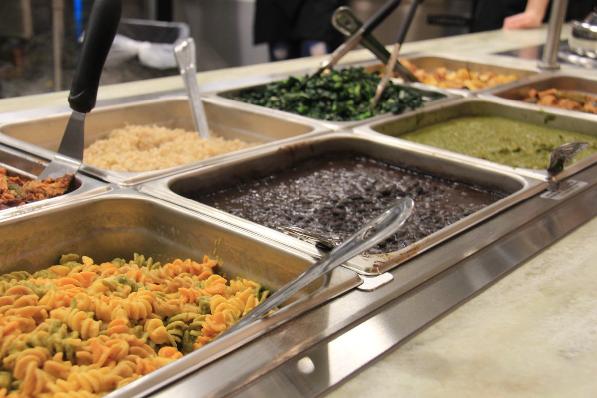 Our new kitchen is OPEN! #vegan #organic hot bar, hot sandwiches, grab &amp; go, juices &amp; smoothies, desserts, coffee drinks and more! 8am-9pm daily