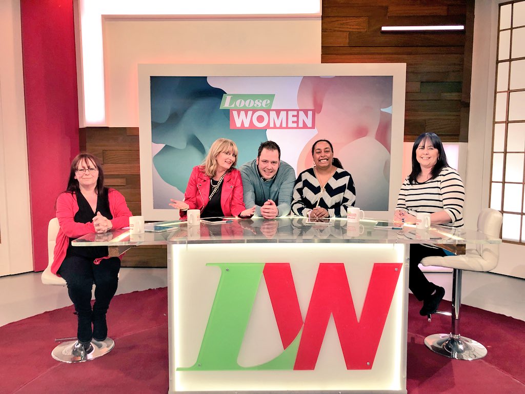 ImKarlLucas's tweet photo. Today’s @loosewomen stand ins with special guest @andrea_mclean #LooseWomen https://t.co/r5lPJh9DEV