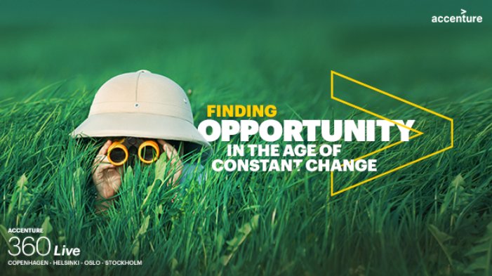 AccentureFI's tweet photo. Vuoden suurin ja mahtavin asiakastapahtumamme Accenture 360 Live lähestyy kovaa vauhtia. Inspiroivan illan teemana on pohtia näitä kysymyksiä: Miten yritykset hyötyvät jatkuvasta muutoksesta ja uudistuvat menestyksekkäästi? #360live https://t.co/zrk2nEKwgu
