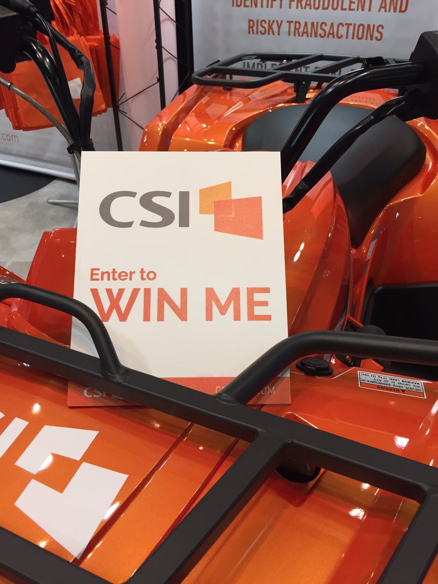 AvaniPandyaCSI's tweet photo. Don't forget to stop by booth 107 @CSIsolutions to enter for a chance to win this 4x4! https://t.co/Vj0fvWba2e