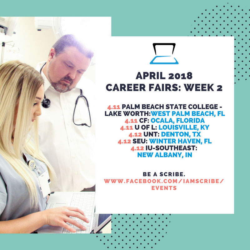 Phys_Recruiting's tweet photo. Do you need medical experience/clinical hours? Are you pre-nursing, pre-PA, pre-med? Keep an eye out for PhysAssist Scribes at this week's career fairs! For more info  on becoming a Medical Scribe and our events visit: https://t.co/XW0eK54Xfn

See you there! https://t.co/orNkttnFuD