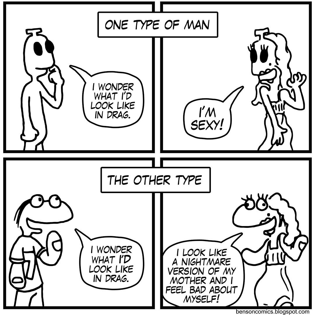 bensoncomics's tweet image. Two Types