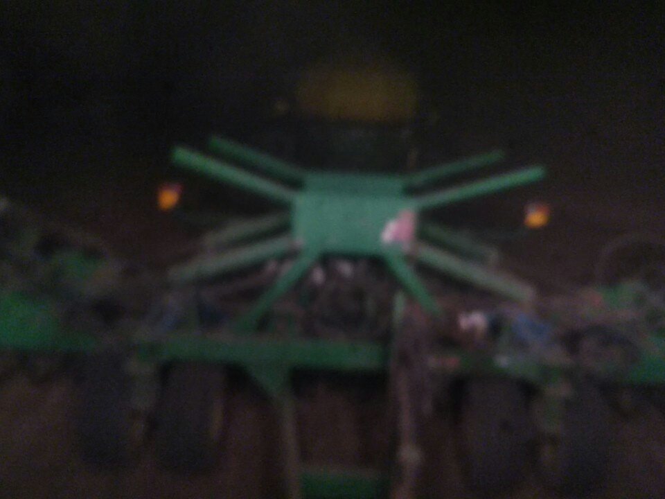 Feels good to be back in the tractor for some frost seeding #plant18