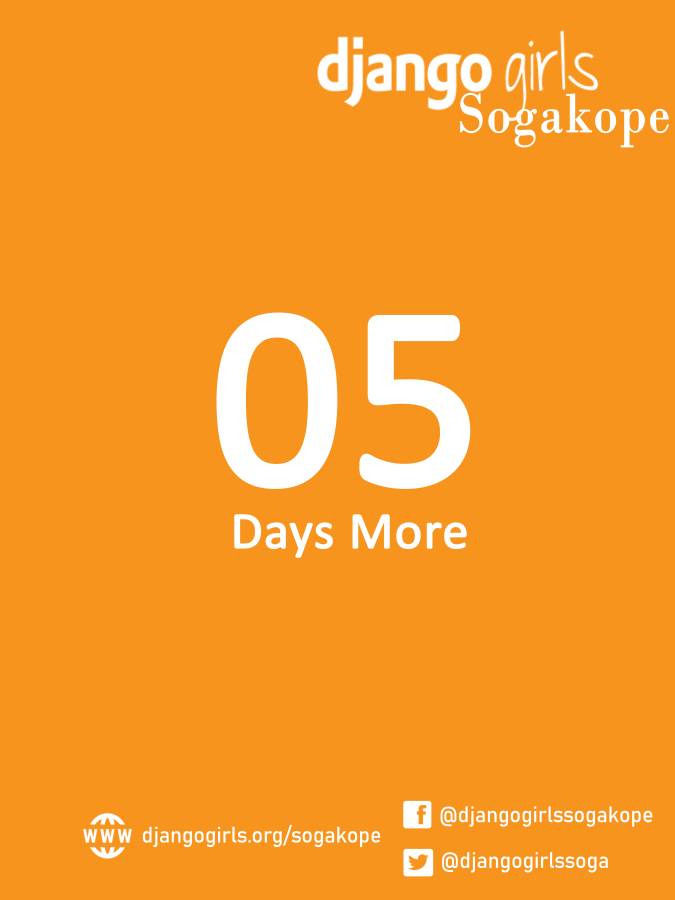 DictaMaameKyera's tweet photo. @adwoa_offeibea  We are reping live at this workshop on 14-04, the feeling is Fantabrutaaa!!!  
#djangogirls #dgsoga https://t.co/ZEf9M1b6xF