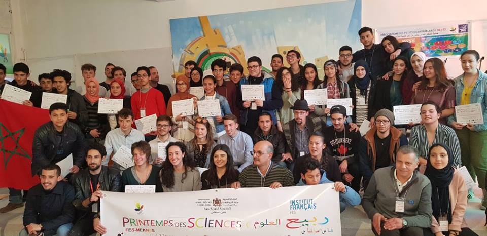 CIRASTIOc's tweet photo. [Mobisciences Maroc] @APourlesciences nous a accueilli pendant plusieurs jours à Fèz pour le Printemps des Sciences, merci à tous pour leur accueil ! Nous avons pu assister à la sélection de celles et ceux que nous accueillerons en retour pour l'#exposciences en @Occitanie ! :D https://t.co/OXegvwllwQ