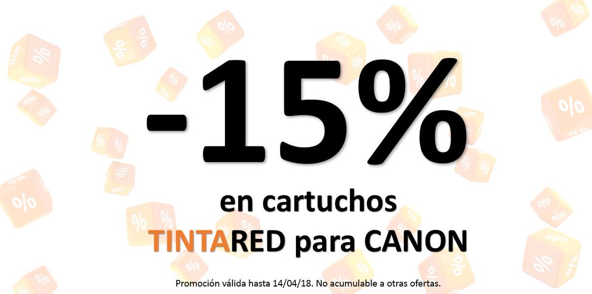 FTintared's tweet image. Durante esta semana... #descuentos en cartuchos de tinta TINTARED sustitutivos para  #canon 🖨️en #tintaredemperatrizeugenia #granada