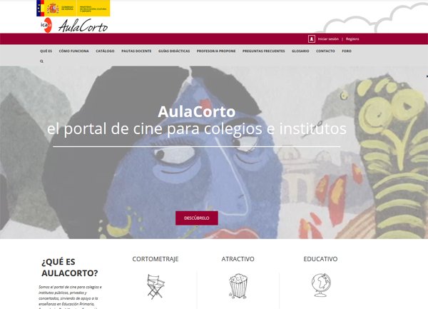 AulaCorto una fantástica herramienta para los centros educativos que reúne: valores, educación audiovisual y entretenimiento. Infórmate sobre esta iniciativa esta tarde en la jornada informativa de presentación #aulacorto: external.educa2.madrid.org/web/revista-di…