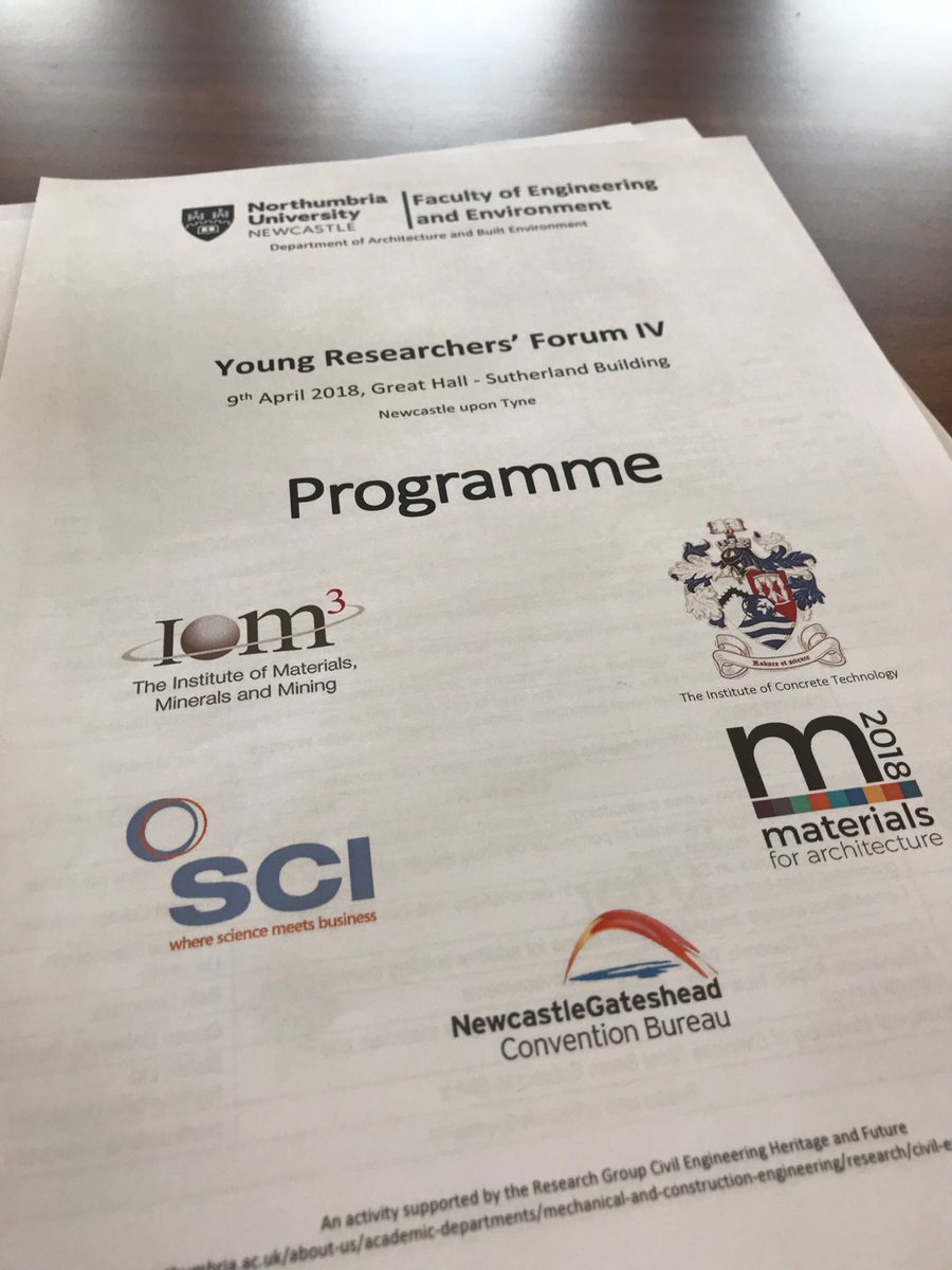 buildingclouds's tweet photo. Supporting @QUBarch PhD and MArch students presenting @NorthumbriaUni today. #Materials #Innovations #withoutprecedent https://t.co/QDXoFwlF0M