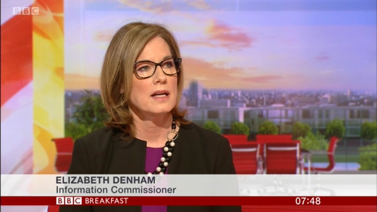fsb_policy's tweet photo. Encouraging to hear @ICOnews Commissioner Elizabeth Denham say that small businesses in the UK will not be targeted for non-compliance in regards to #GDPR on @BBCNews this morning #FSBeDataReady https://t.co/ZQuFXfnYeV