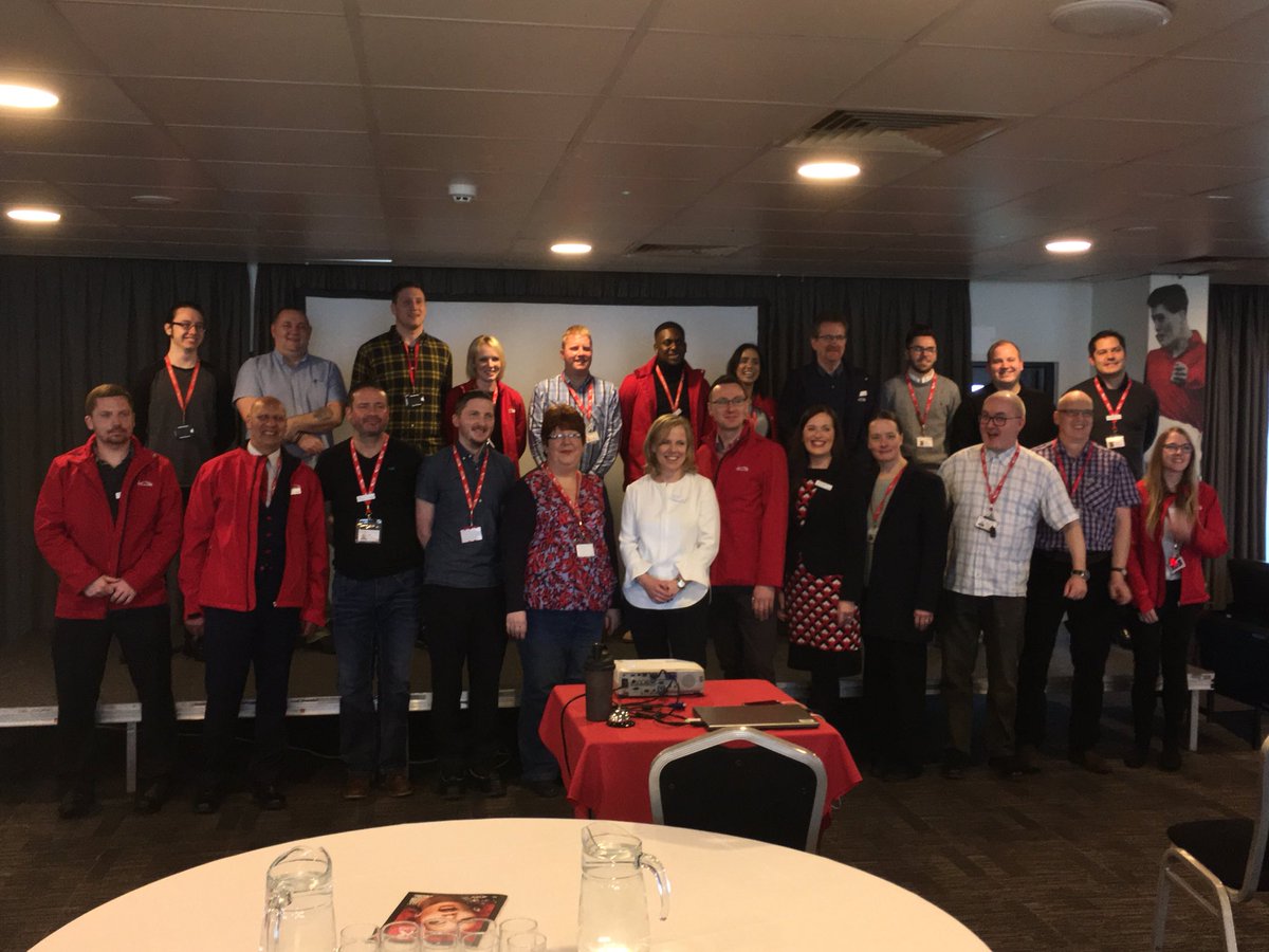 LNER's tweet photo. And here they are! Our fantastic #VirginAzuma Pioneers, along with our Azuma Director Aileen! Hands up if you can’t wait for our new trains to ‘Azuma’ down the line! 🙋‍♀️ https://t.co/t67po4KOBs