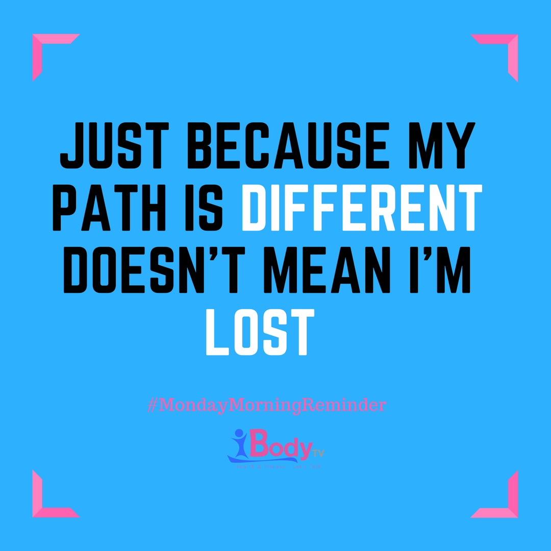 We don’t all need to walk the same path. 🛤. Listening to people’s opinions can be interesting though - check out our most recent video about the vegan diet on our YouTube 🌿#iBodyTV#MondayMotivation