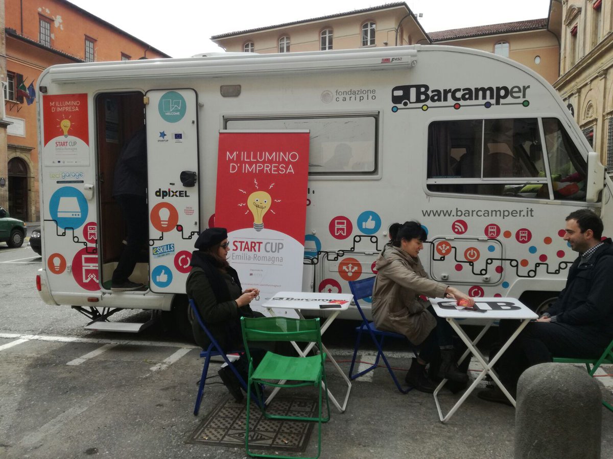 Aster_ER's tweet photo. #StartCupER: parte oggi da #Bologna e con il tutto esaurito, lo scouting tour 2018. Se non sei riuscito a prenotare il tuo appuntamento, scopri le altre tappe in regione! https://t.co/TelYUK9Gb4
🚐 @ilbarcamper al lavoro #Startup https://t.co/YZfYbPUb83