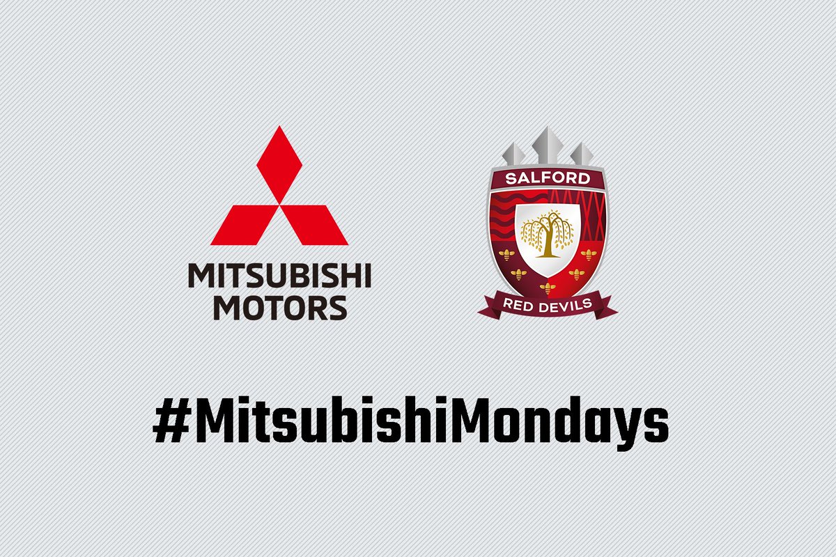 SalfordDevils's tweet photo. 🎟️ It's time for #MitsubishiMondays, in association with @MitsubishiUK, and we're giving away four VIP tickets to one Salford and one @WTrinityRL fan for our game on Friday 20th April.

👇 Simply RT to be in with a chance of winning! https://t.co/cpq5n0IxlY