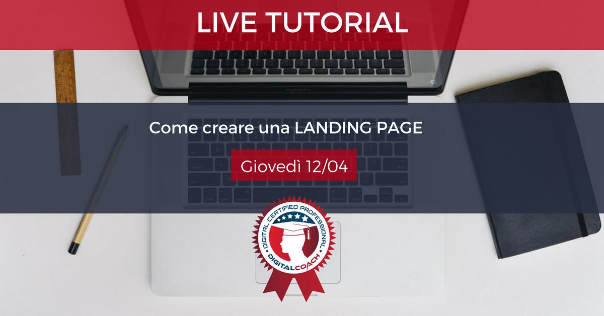 DigitalCoachIT's tweet image. ▶Scopri come creare una #LandingPage facendolo direttamente insieme ad un esperto nel prossimo #LiveTutorial giovedì 12 aprile alle 20.00! buff.ly/2IVhAkq